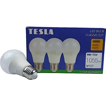 LED žárovka E27 Tesla BL270930-3PACK 230V 9W 1055lm…
