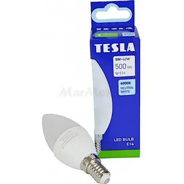 LED žárovka E14 candle Tesla CL140540-1 230V 5W 500lm…